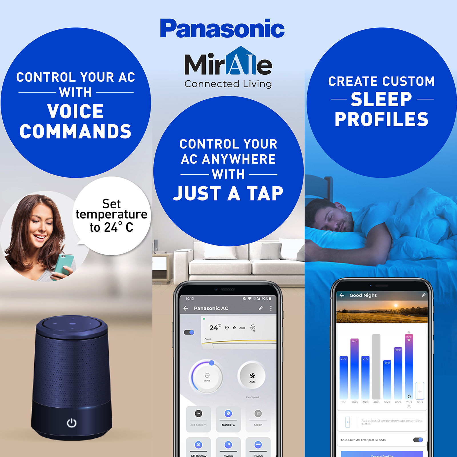 Panasonic smart hot sale home alexa